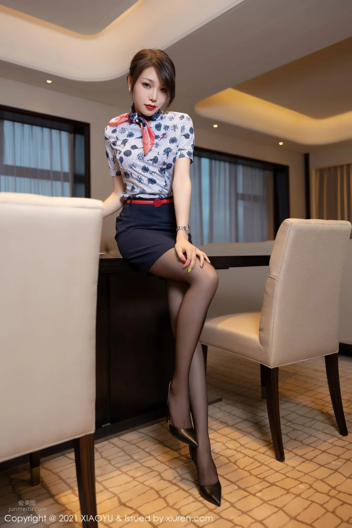 空乘女神芝芝Booty 無數男士心馳神往 19