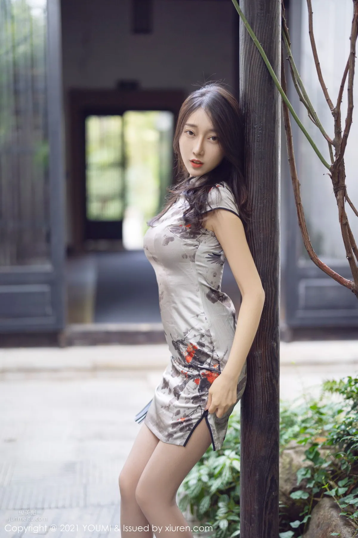 麗質美人玥兒玥 古典浪漫的的旗袍 19