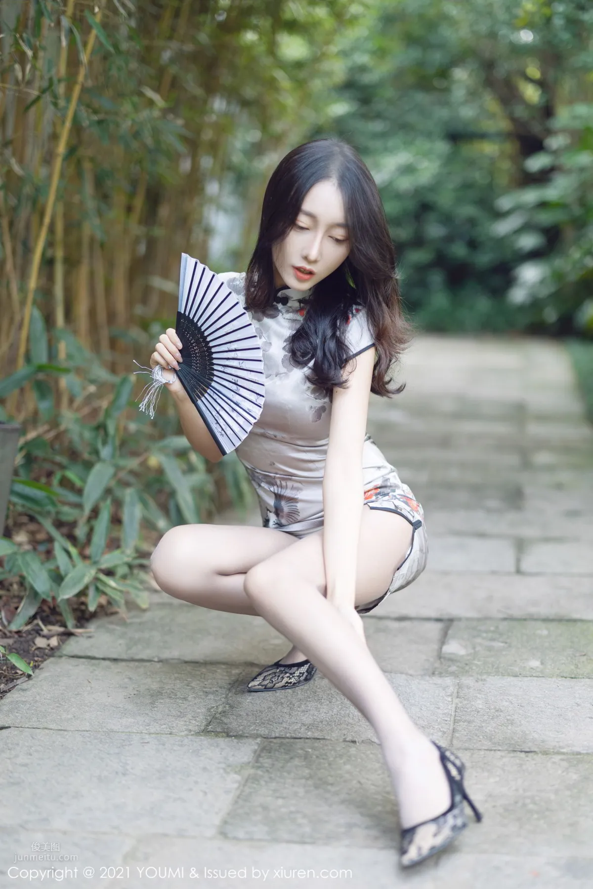麗質美人玥兒玥 古典浪漫的的旗袍 10