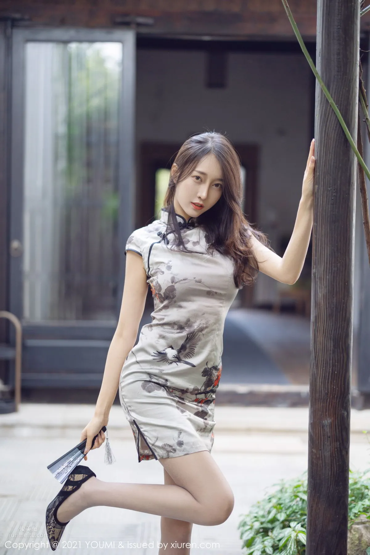 麗質美人玥兒玥 古典浪漫的的旗袍 17