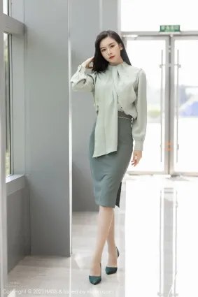 氣質美女Vanessa 潔白如玉袅袅動人