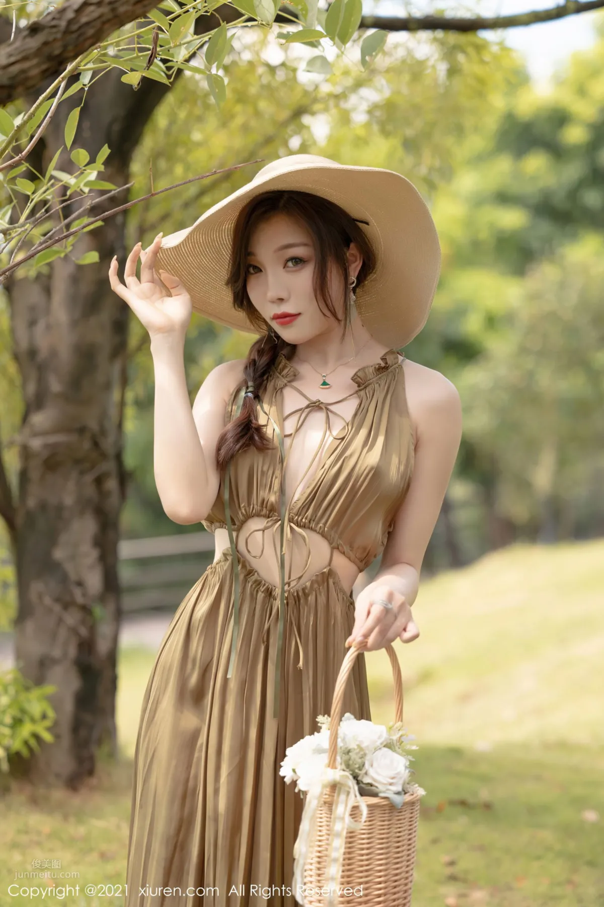 典雅女神芝芝Booty 歐洲風格室内淋漓 5