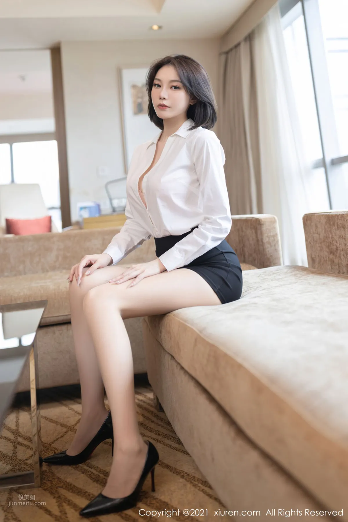 安然Maleah的職業裝 渾然天成完美搭配 26