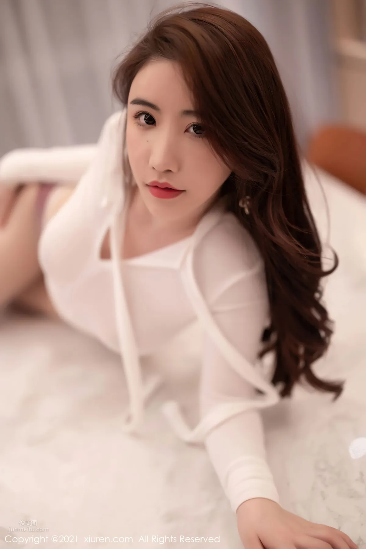 宅男女神绯月櫻 緊身的服飾與吊帶 77