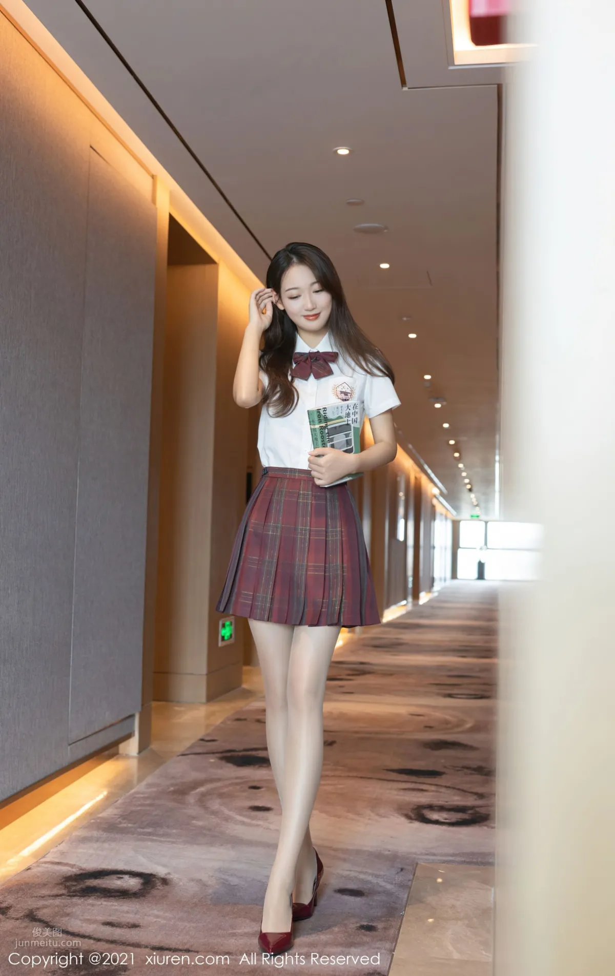 清純女神唐安琪 JK制服清純動人 5