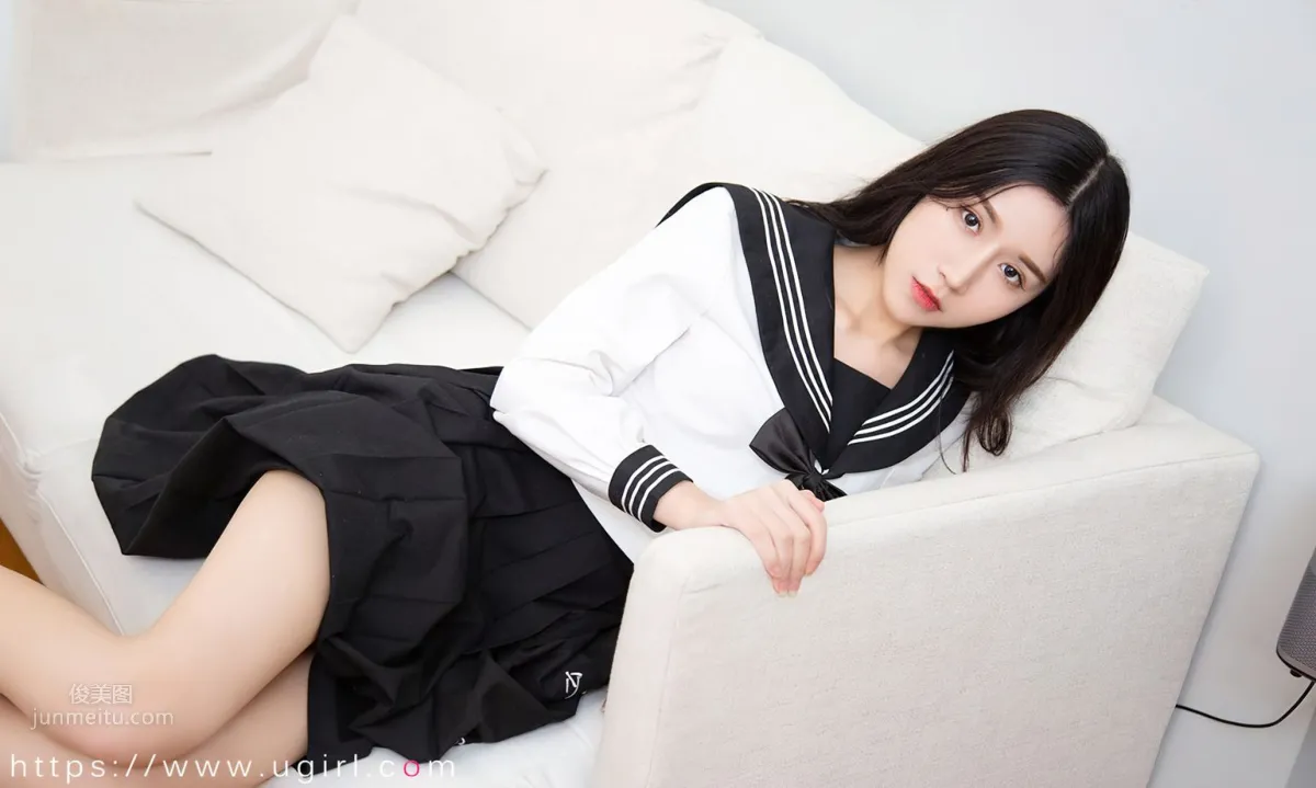 茯苓的全能制服 白底黑领日系满满_30