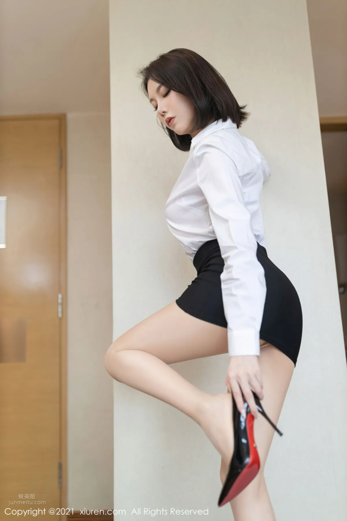 安然Maleah的職業裝 渾然天成完美搭配 34