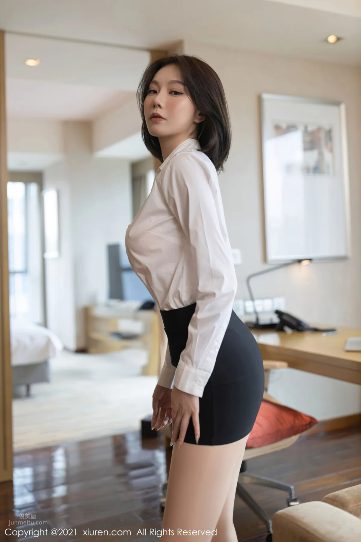安然Maleah的職業裝 渾然天成完美搭配 18