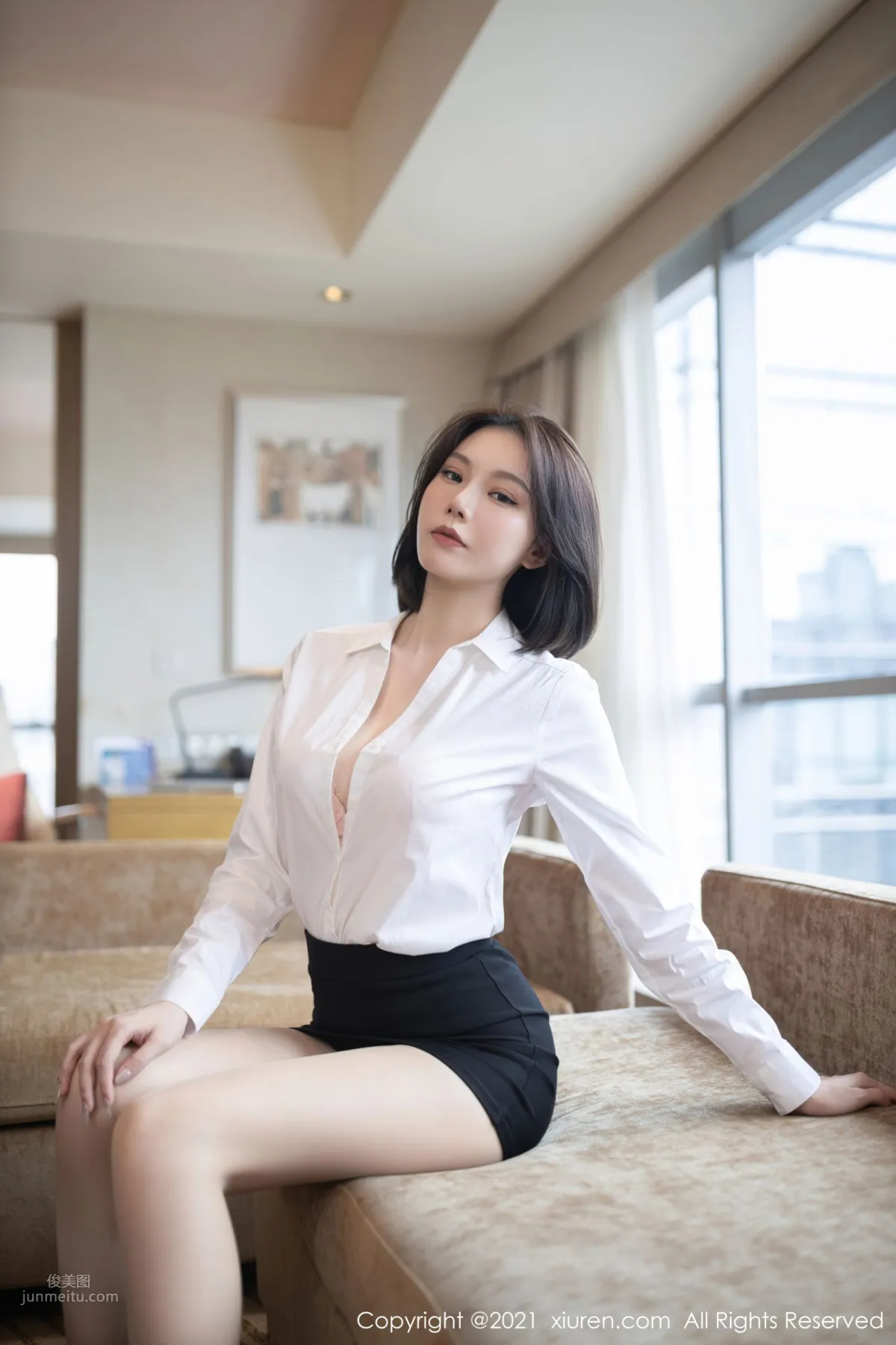 安然Maleah的職業裝 渾然天成完美搭配 28