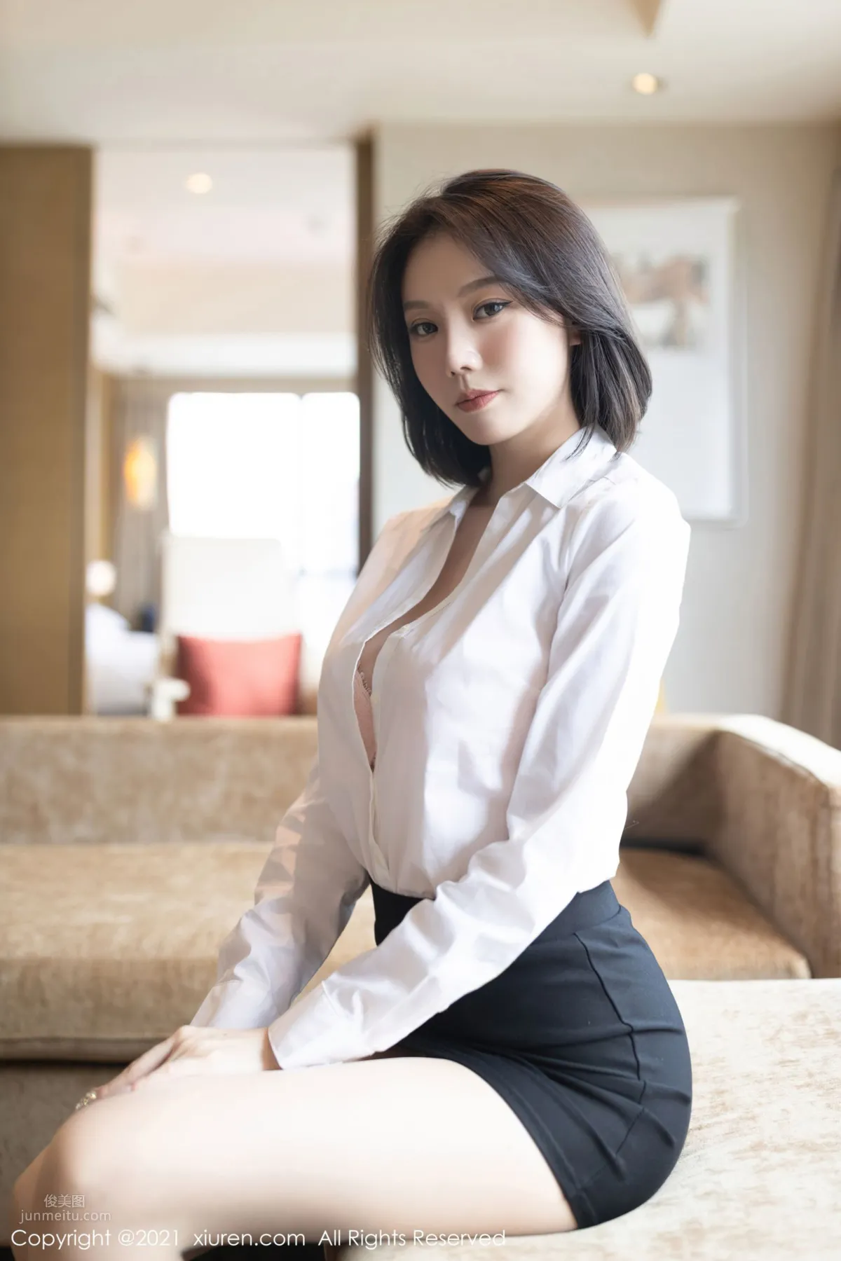 安然Maleah的職業裝 渾然天成完美搭配 25