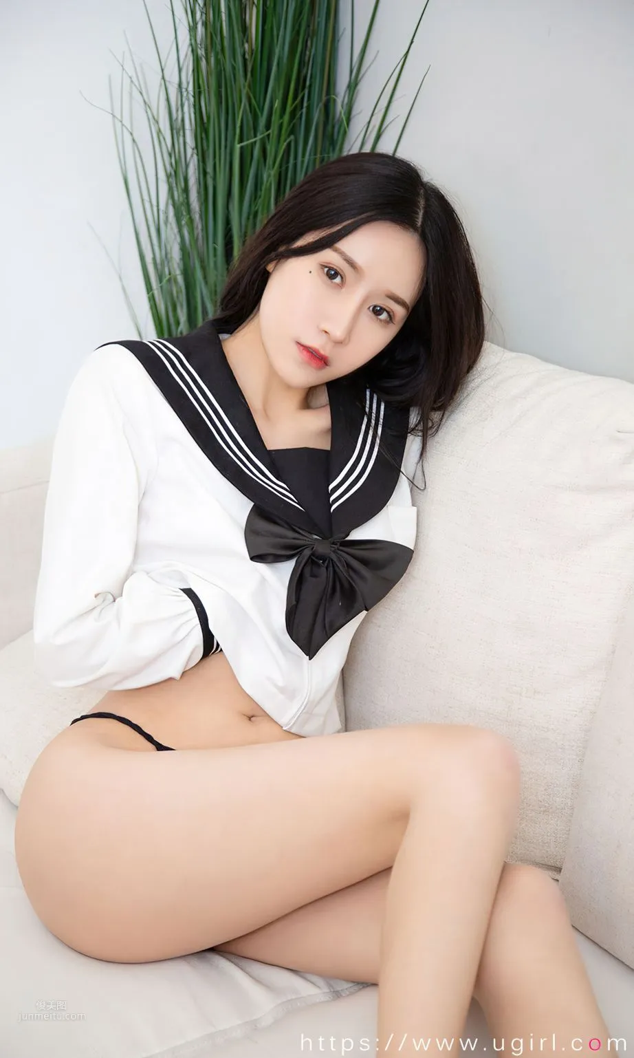 茯苓的全能制服 白底黑领日系满满_19