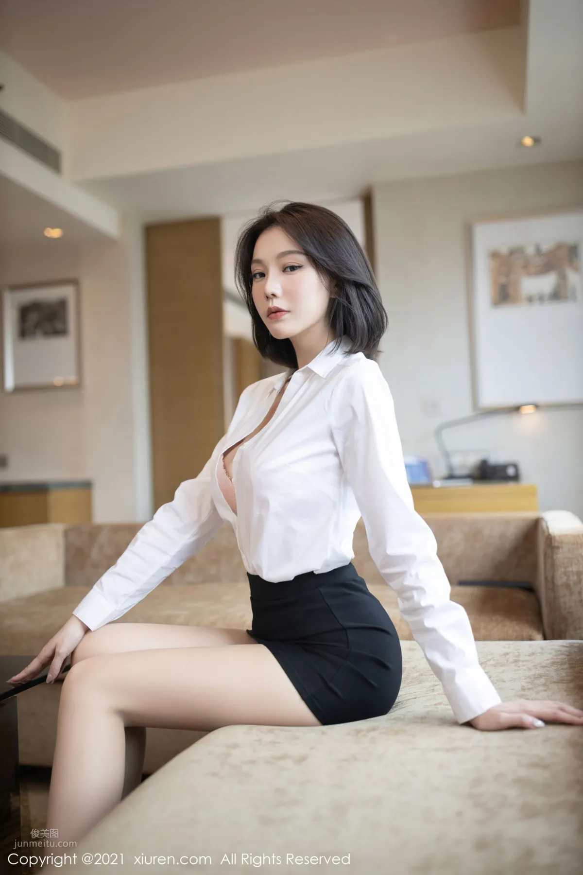 安然Maleah的職業裝 渾然天成完美搭配 29