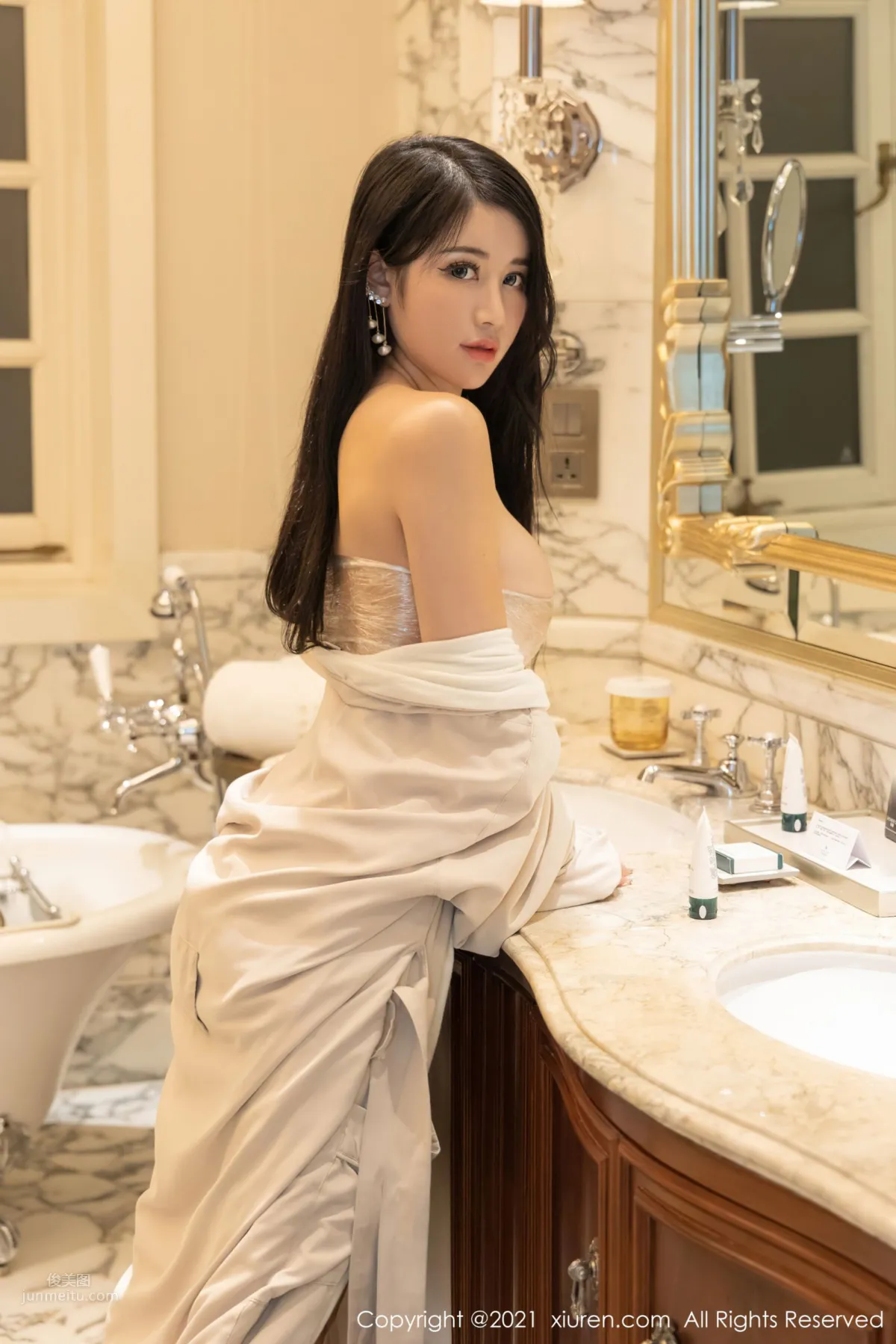 媚态淋漓的美七 浴室保鮮膜主題 23
