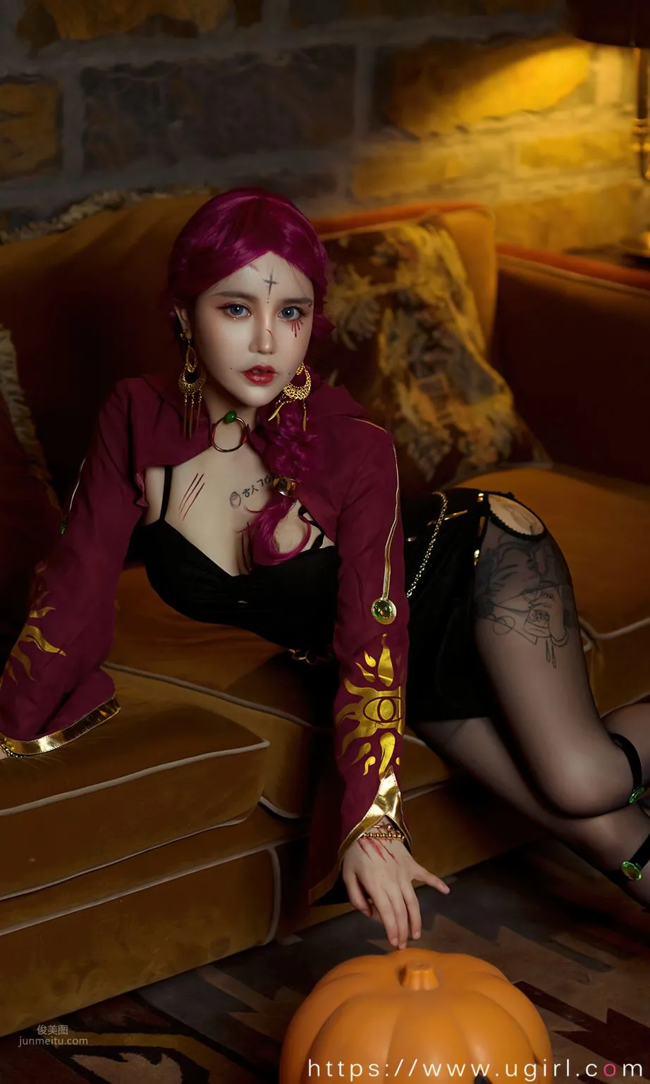美幸baby角色扮演 萬聖魅影心慌慌 9