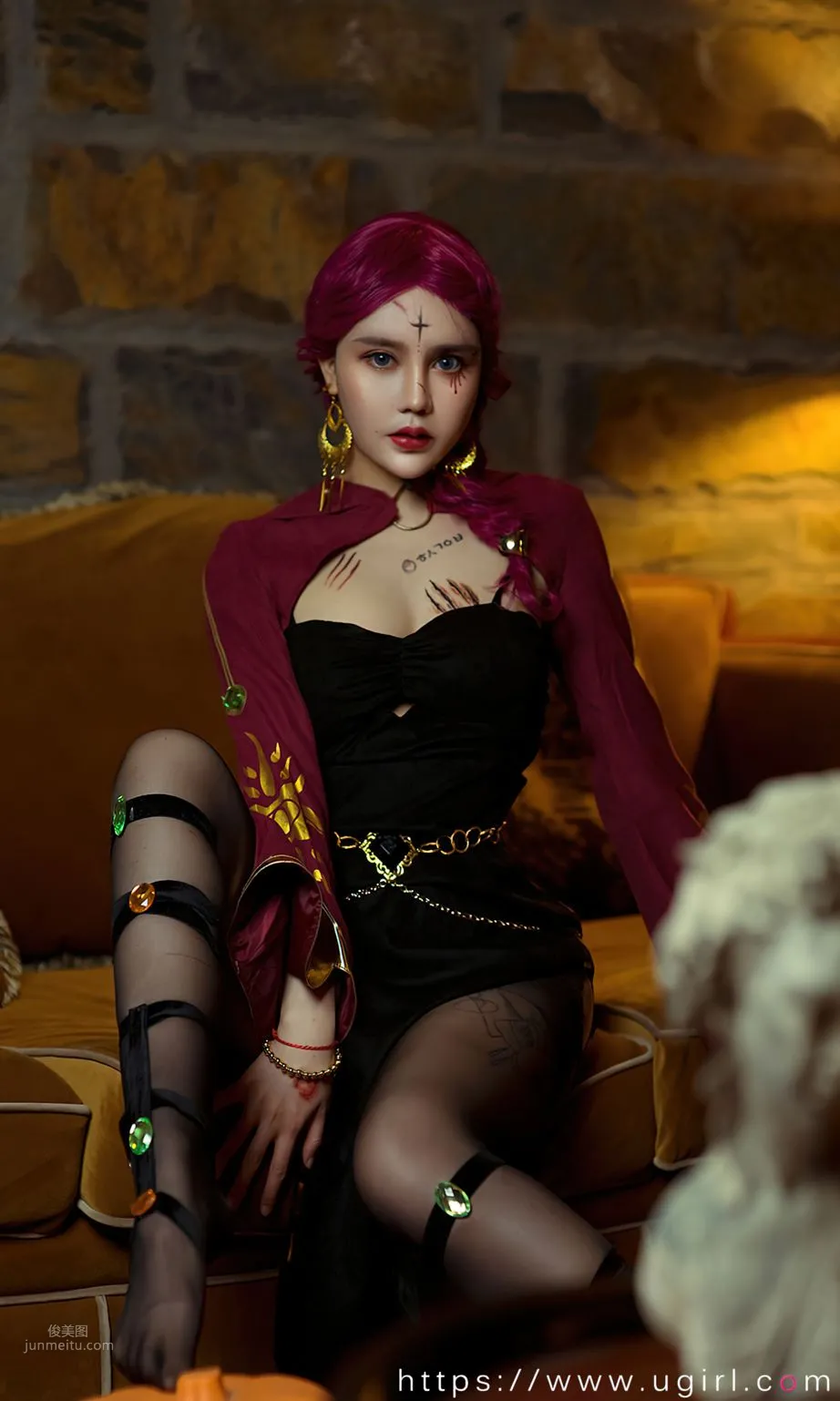 美幸baby角色扮演 萬聖魅影心慌慌 5