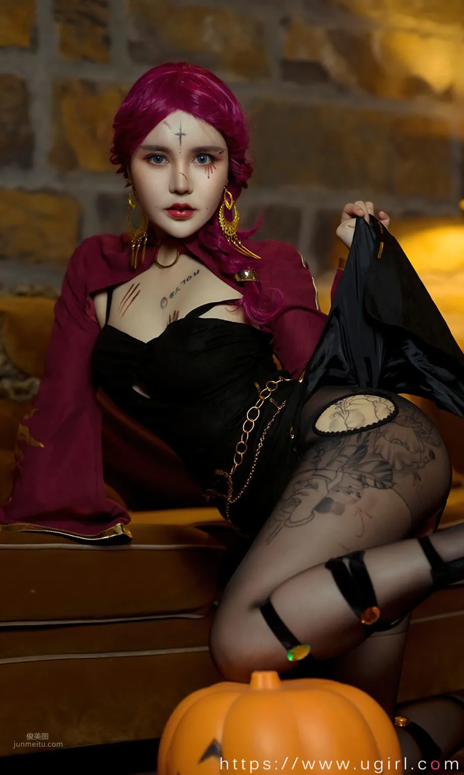 美幸baby角色扮演 萬聖魅影心慌慌 7