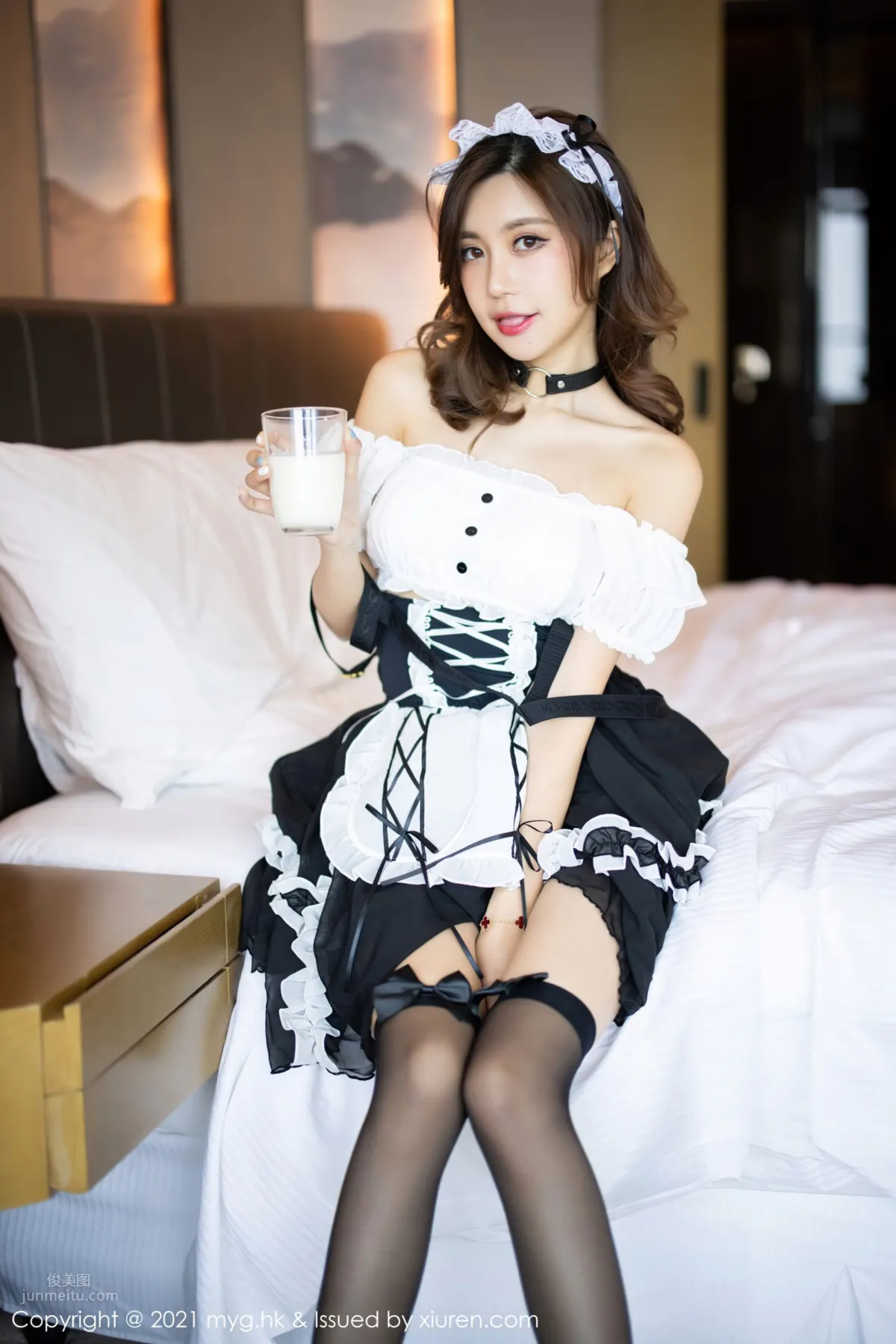 宅男女神绮裡嘉 溫柔貼心的女仆 45