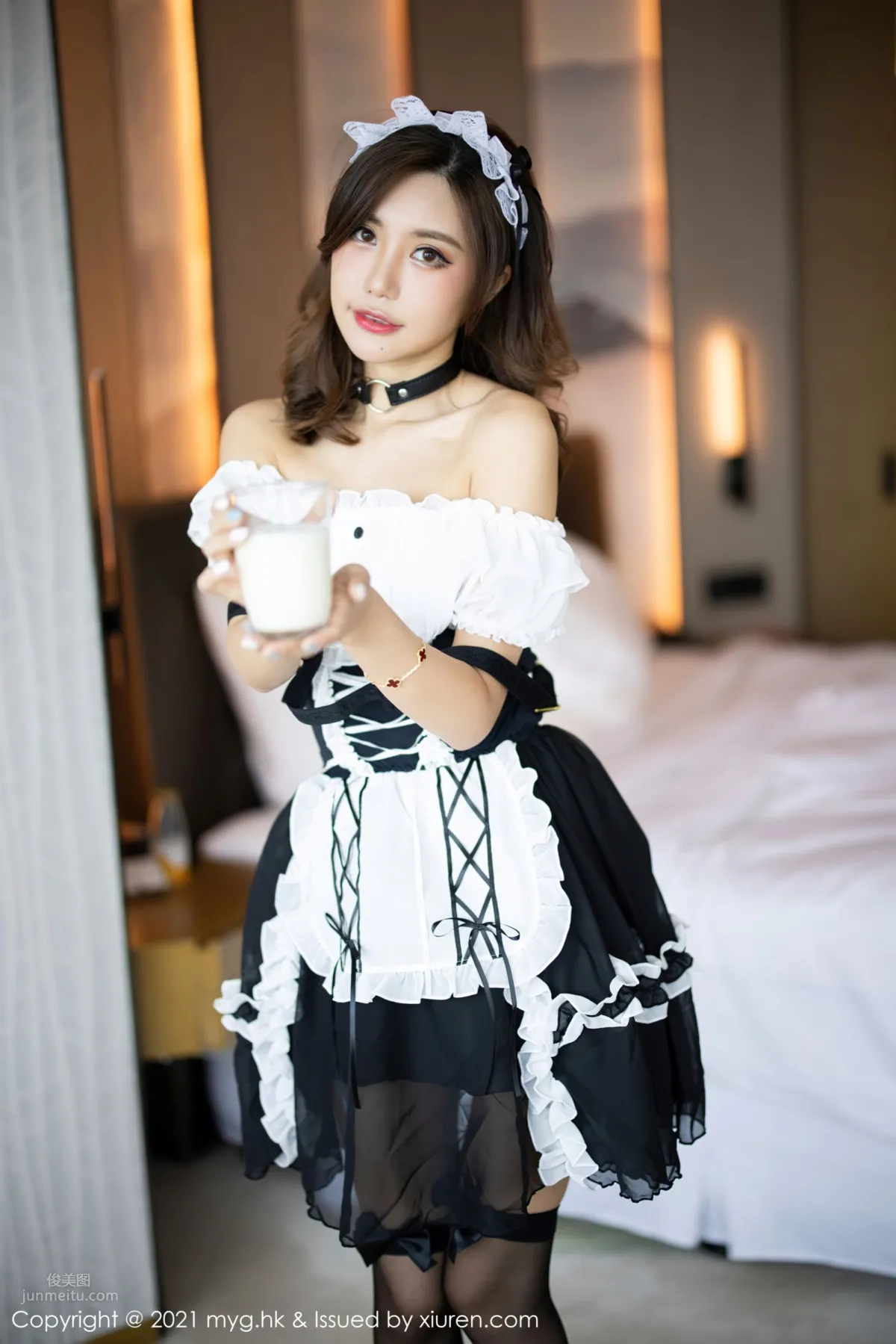 宅男女神绮裡嘉 溫柔貼心的女仆 40