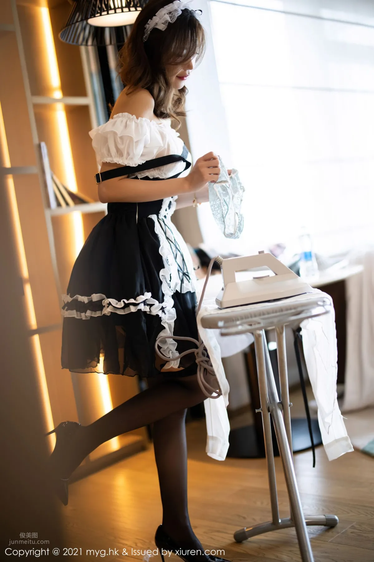 宅男女神绮裡嘉 溫柔貼心的女仆 29