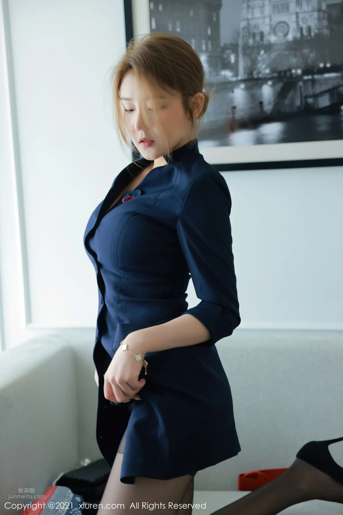 夏西CiCi澳門旅拍 實習空姐劇情主題 10