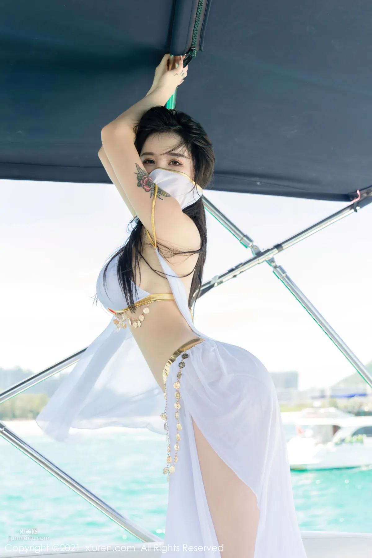 豐腴女神美七Mia 絢麗的異域風情 3