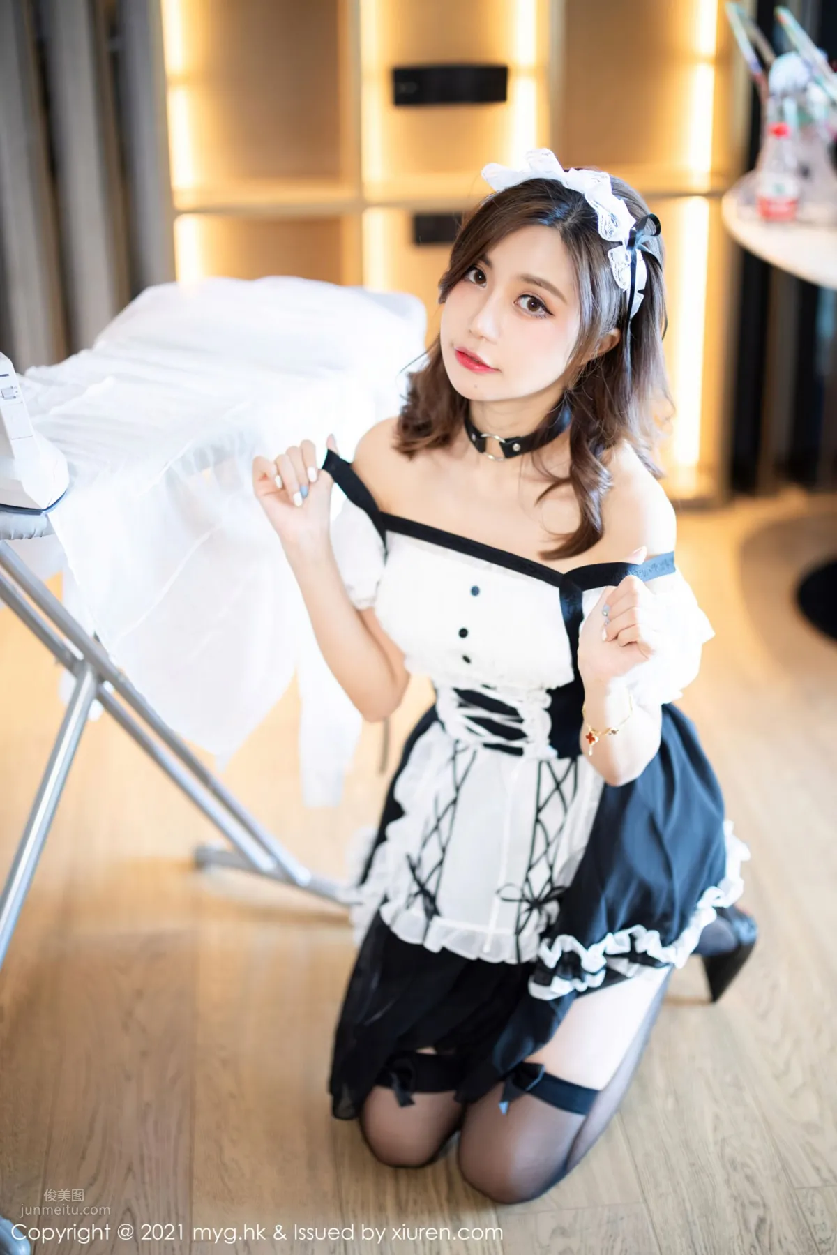 宅男女神绮裡嘉 溫柔貼心的女仆 17
