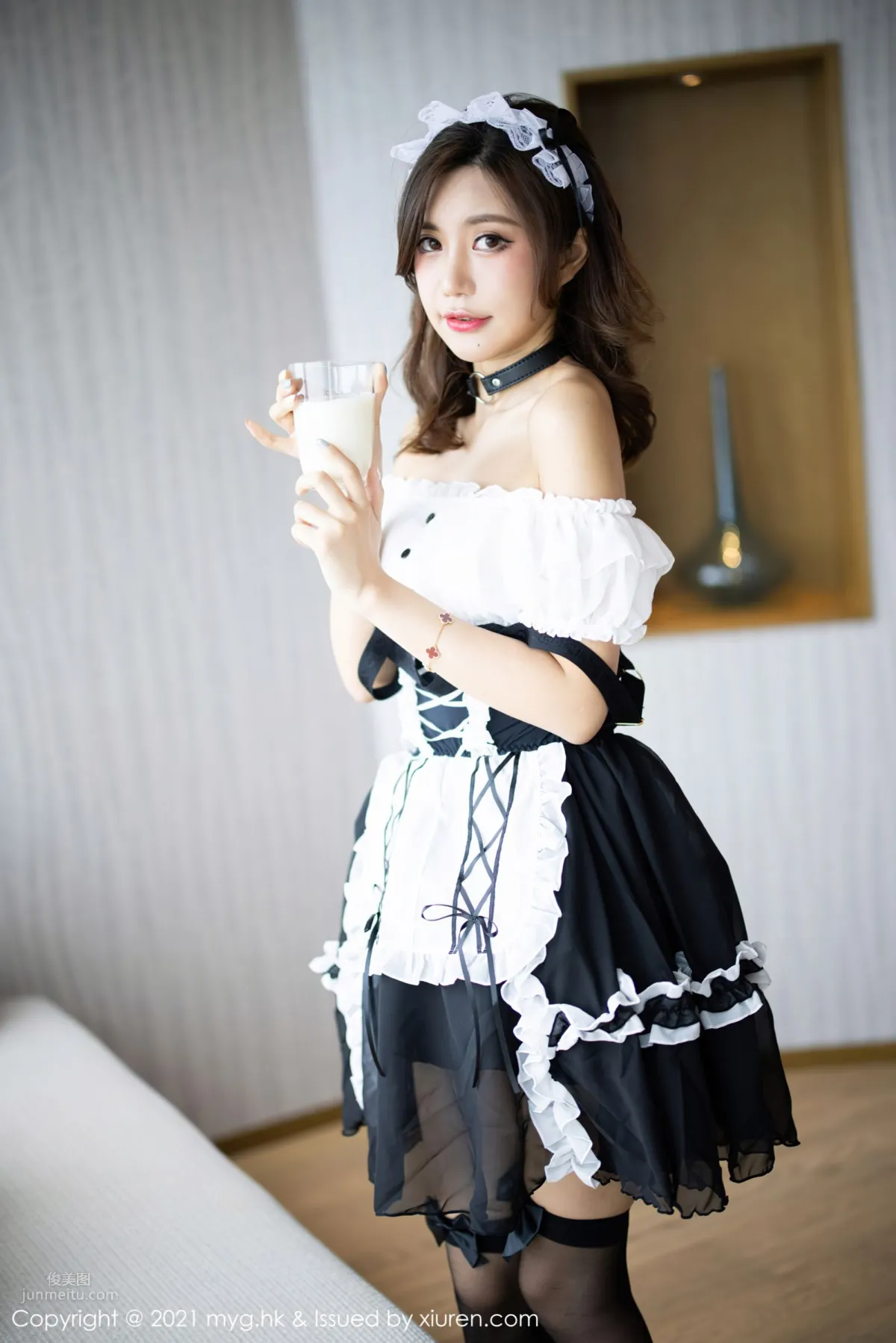 宅男女神绮裡嘉 溫柔貼心的女仆 37