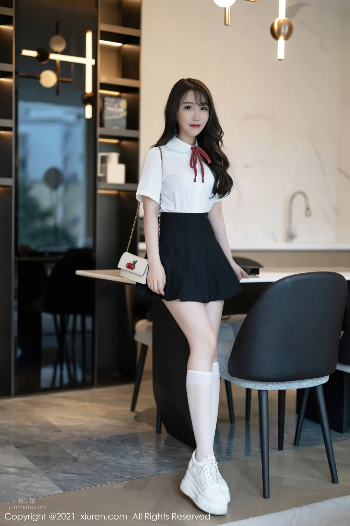 绯月櫻深圳旅拍 清純的JK制服 1