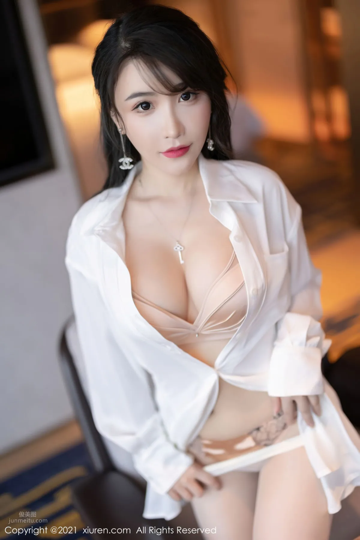 绯月櫻深圳旅拍 潔白秀美的服飾 47