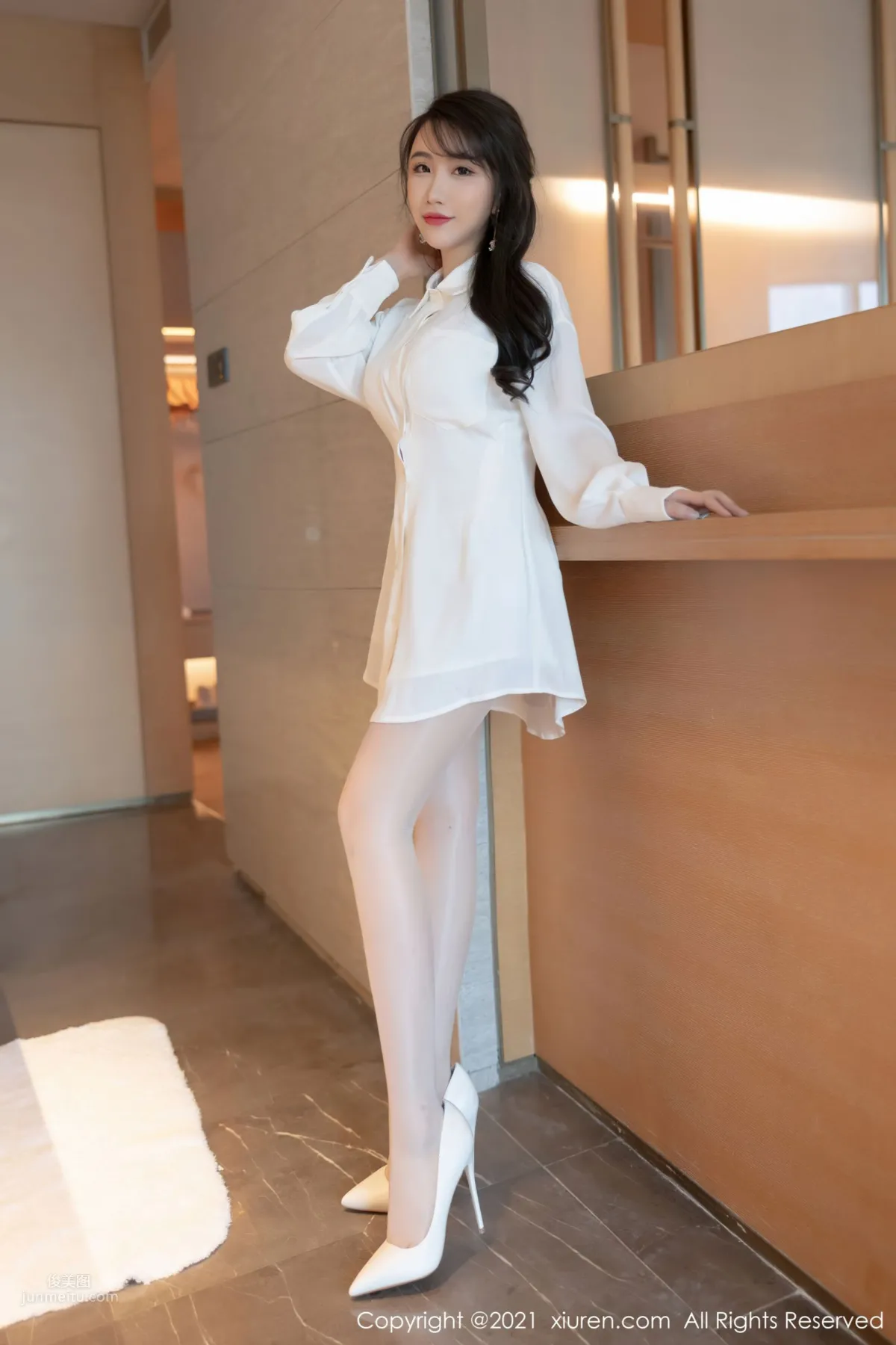 绯月櫻深圳旅拍 潔白秀美的服飾 4