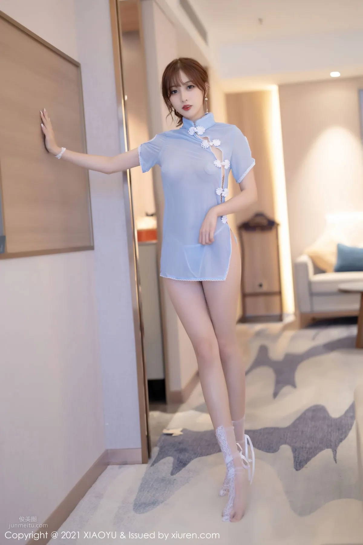 新人模特林星闌 浪漫的古典旗袍 28