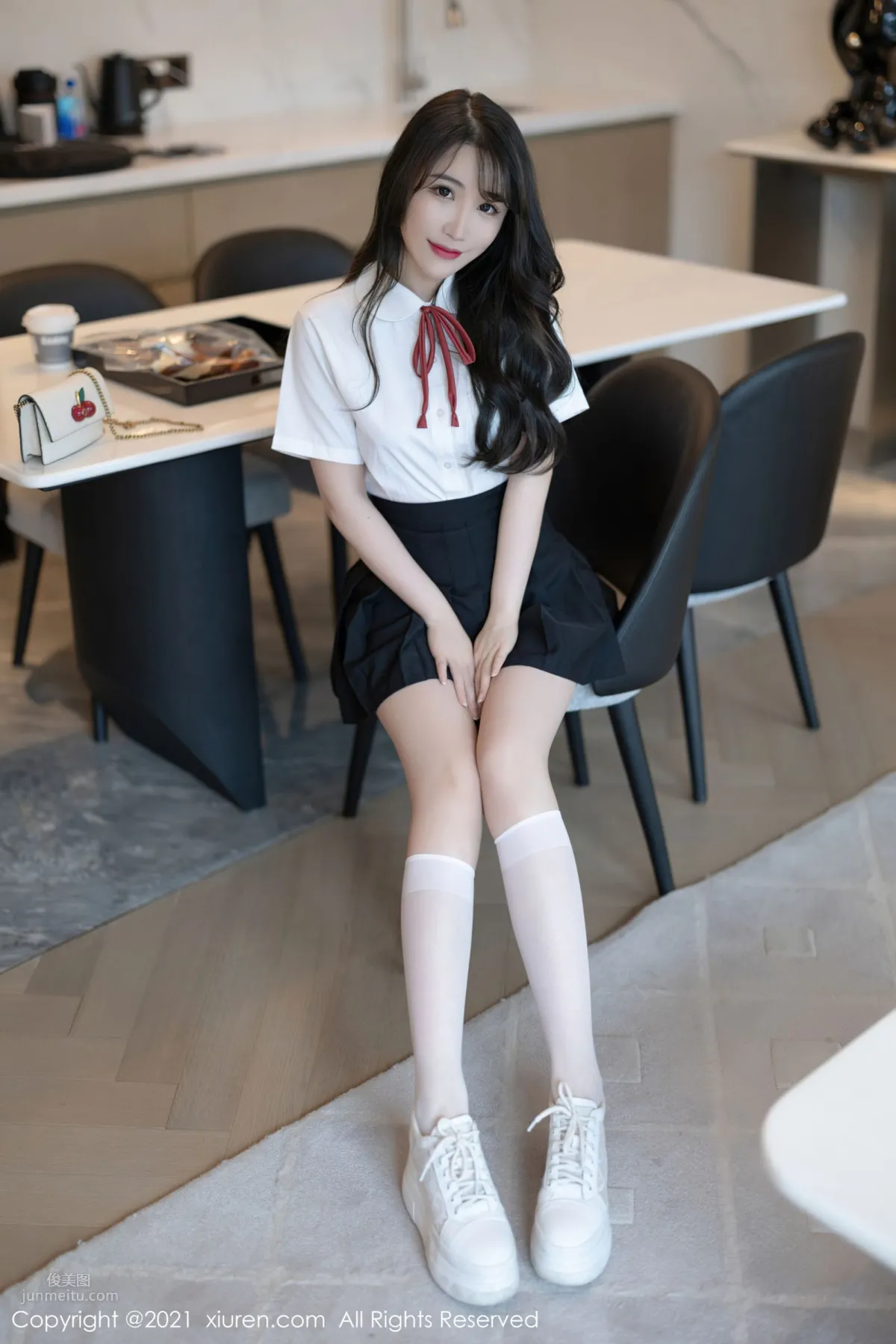 绯月櫻深圳旅拍 清純的JK制服 6