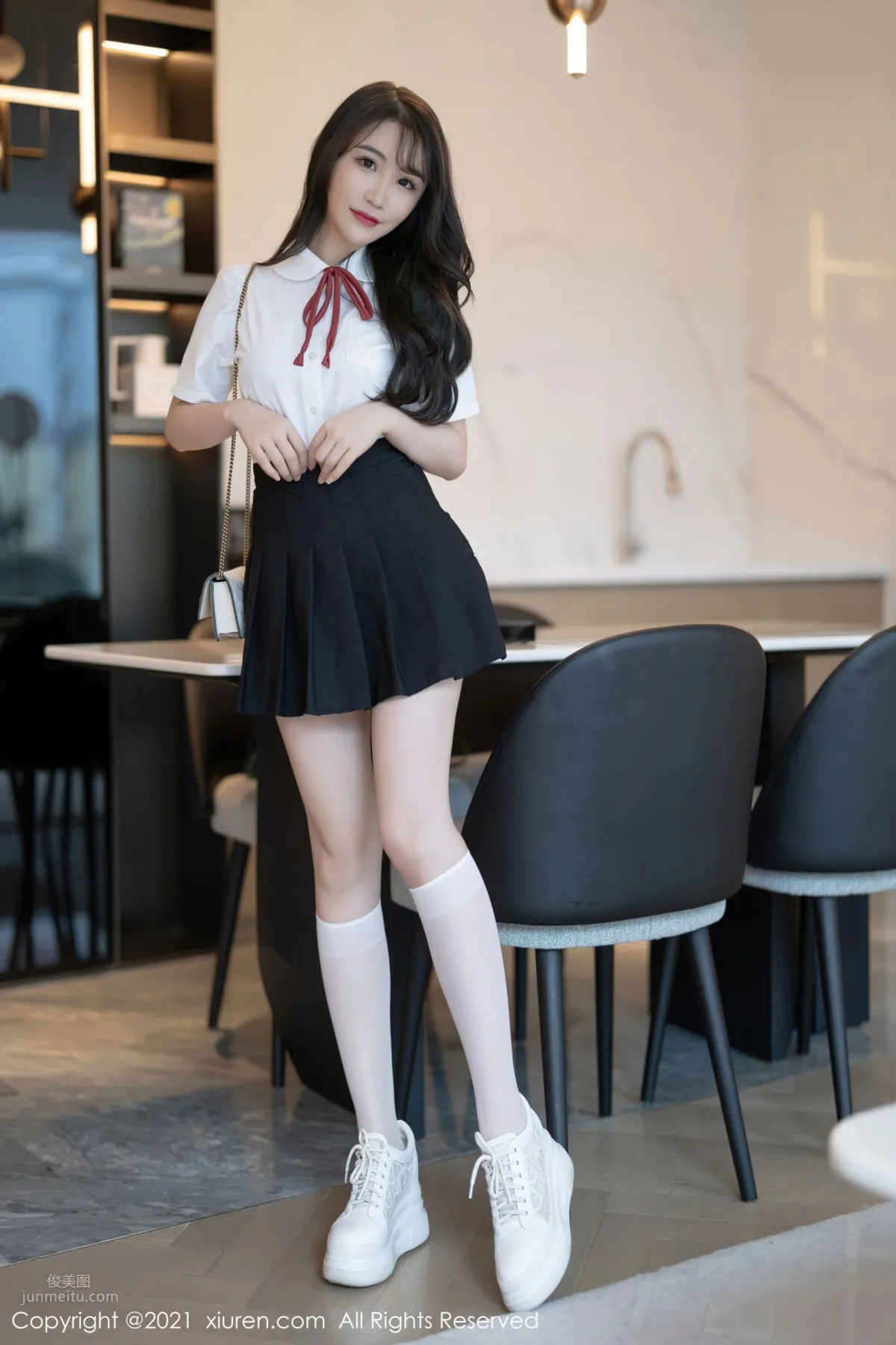 绯月櫻深圳旅拍 清純的JK制服 3