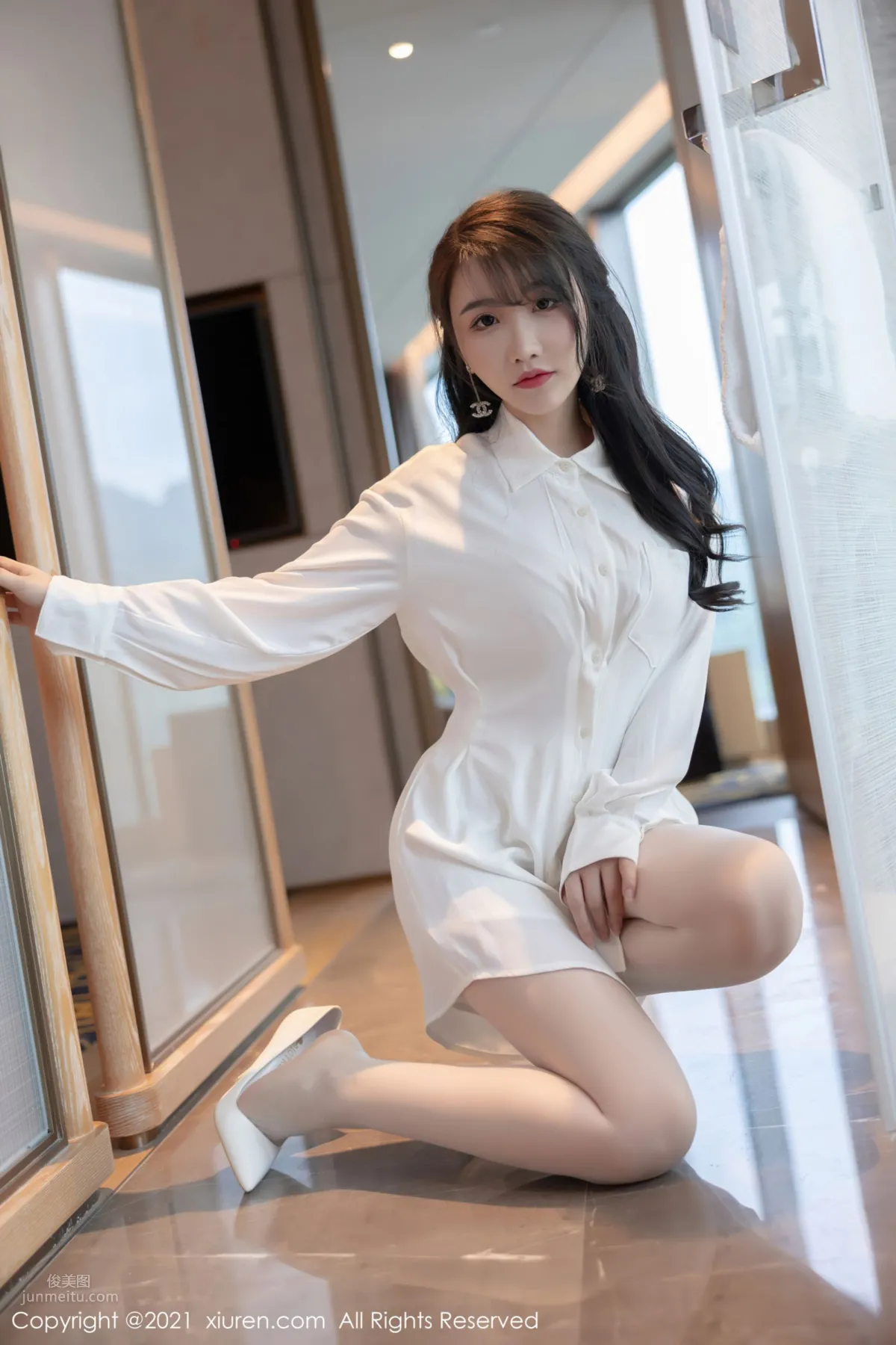 绯月櫻深圳旅拍 潔白秀美的服飾 20