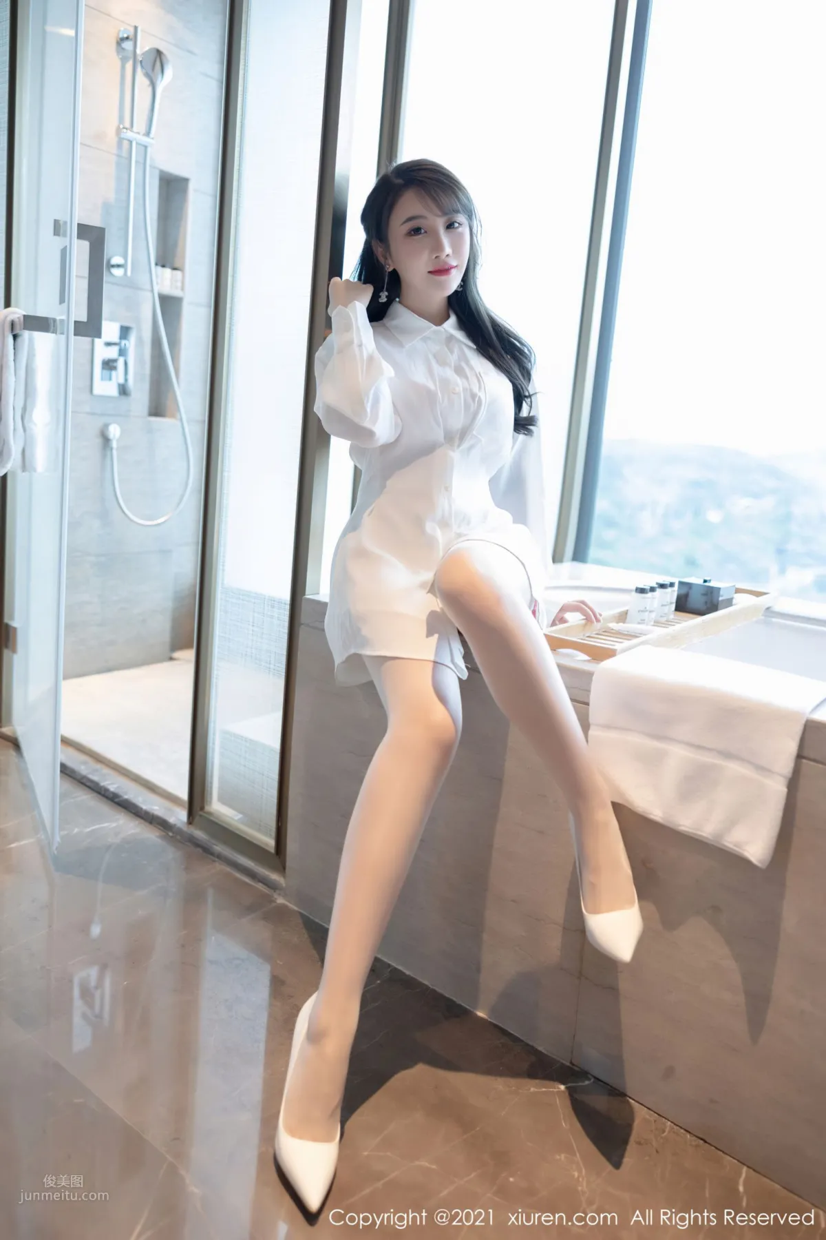 绯月櫻深圳旅拍 潔白秀美的服飾 5