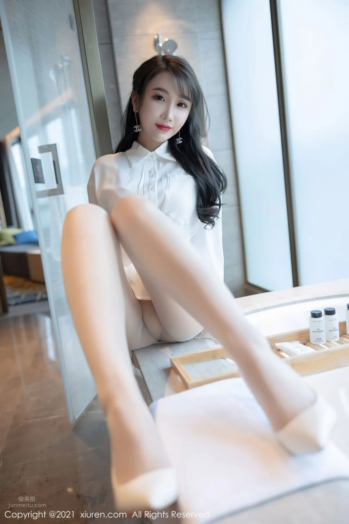 绯月櫻深圳旅拍 潔白秀美的服飾 10