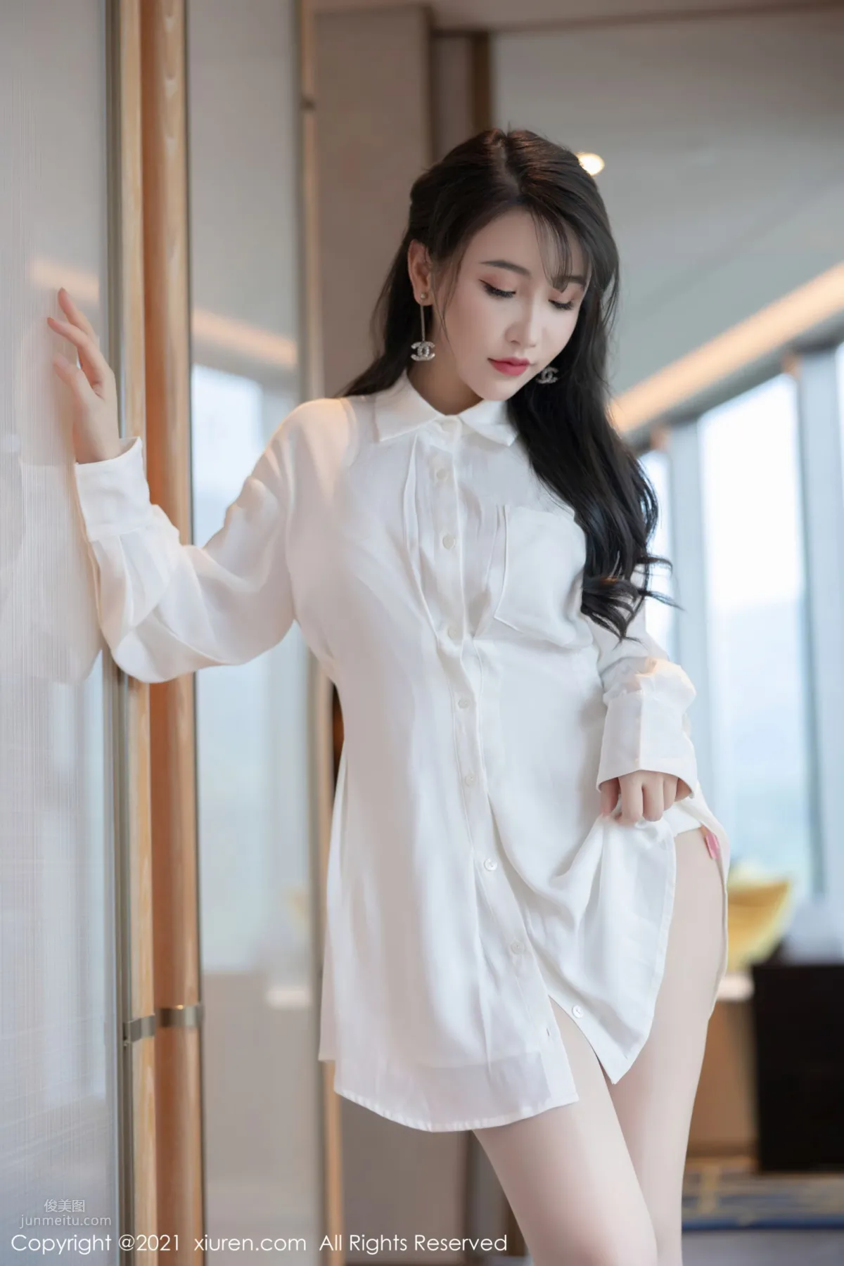 绯月櫻深圳旅拍 潔白秀美的服飾 16