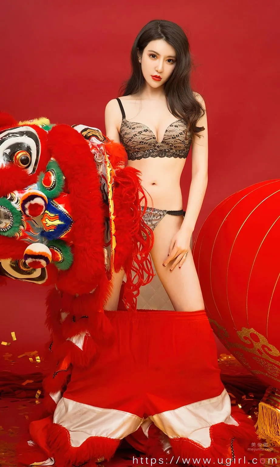 喜上媚梢尤果合集 性感一年紅紅火火 10