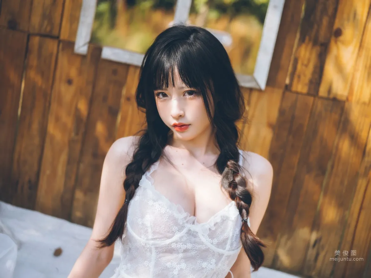 清水由乃 - 田園蕾絲裙 38