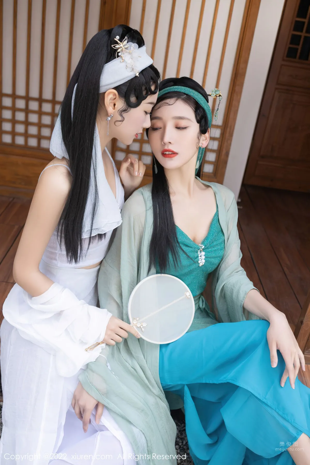 [XiuRen] 2022.04.29 No.4952 唐安琪&陆萱萱_1