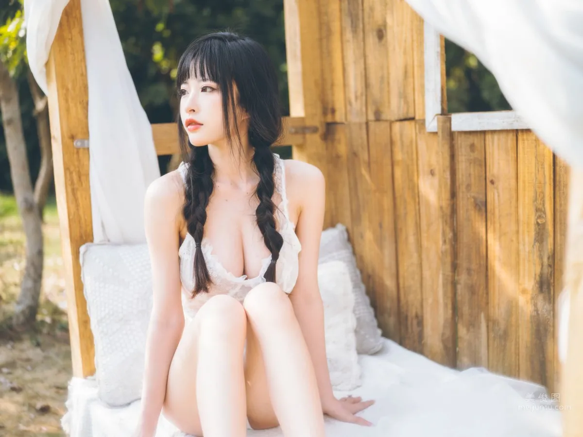 清水由乃 - 田園蕾絲裙 60