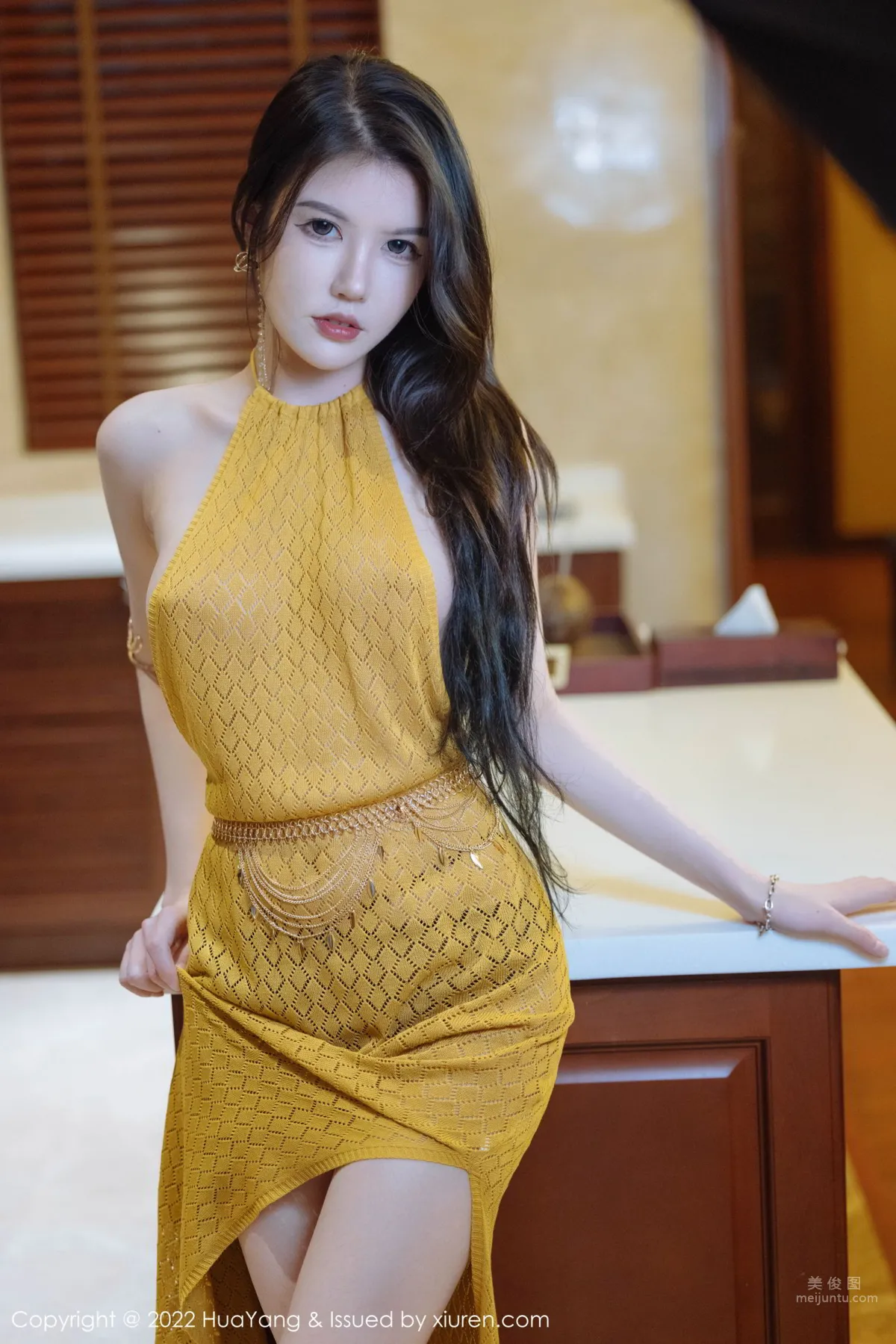 [HuaYang] 2022.03.09 VOL.490 媛媛醬belle 20