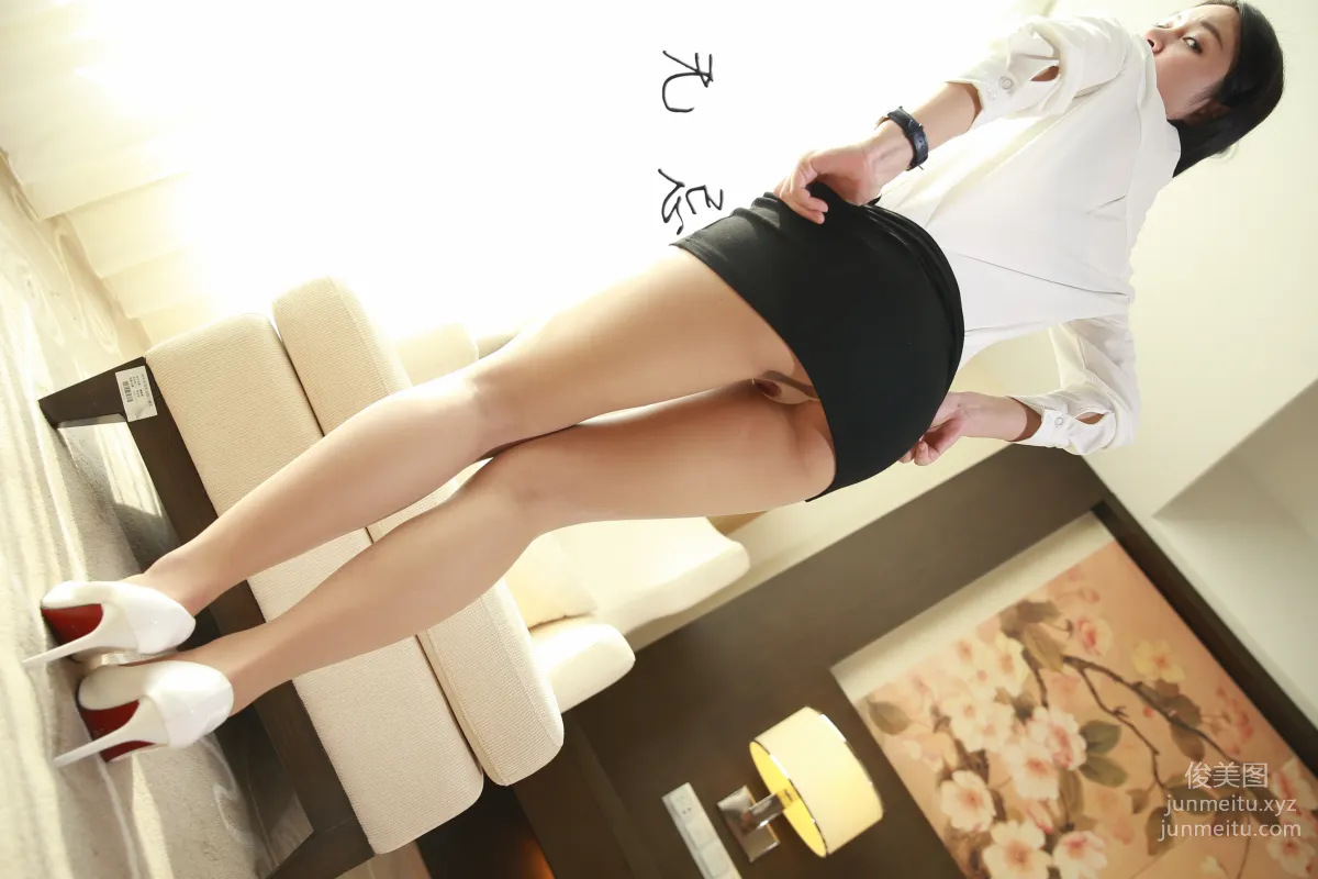 WJ 無忌影社 奶茶妹妹OL肉絲 【93P】 87