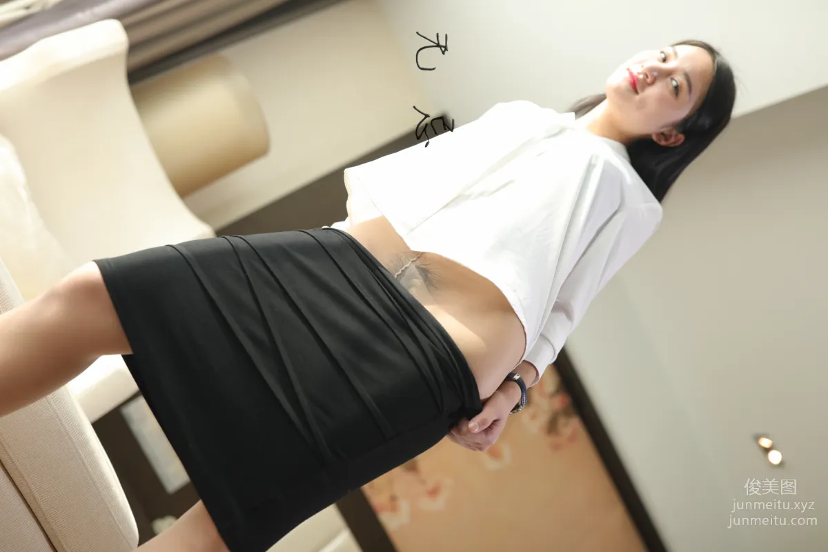 WJ 無忌影社 奶茶妹妹OL肉絲 【93P】 44