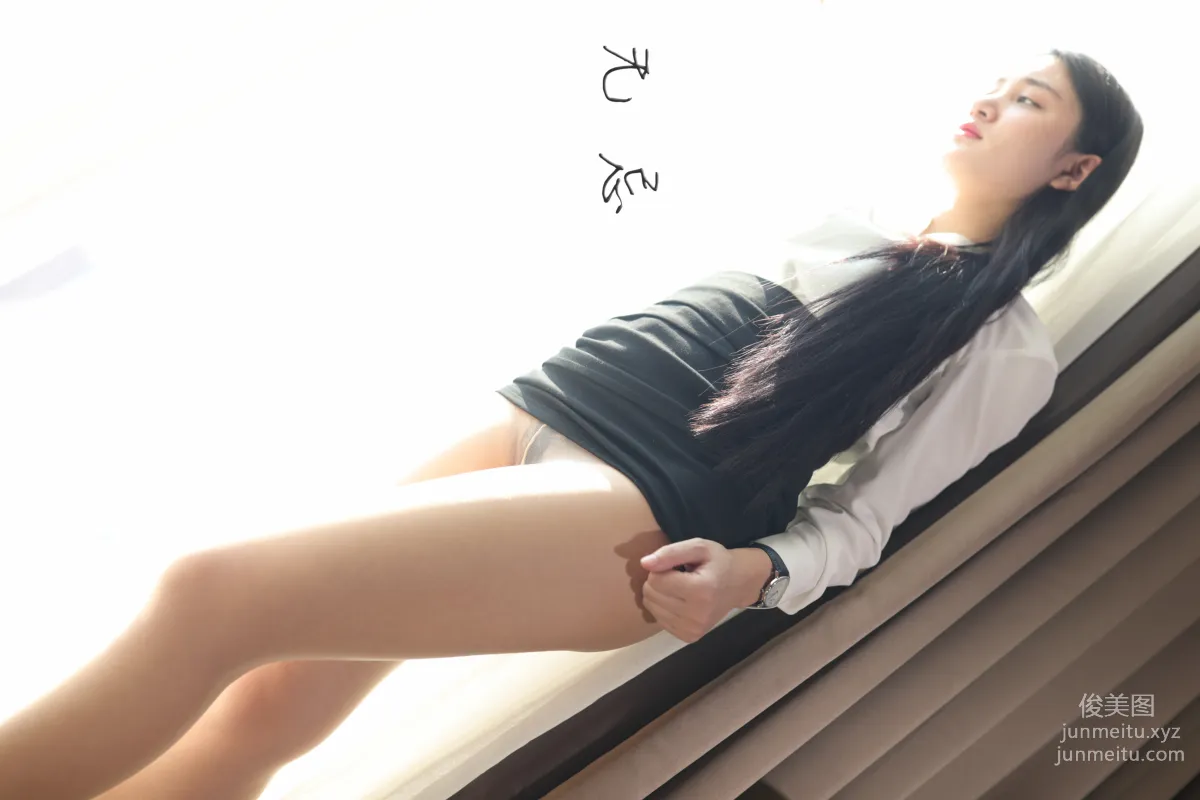 WJ 無忌影社 奶茶妹妹OL肉絲 【93P】 30