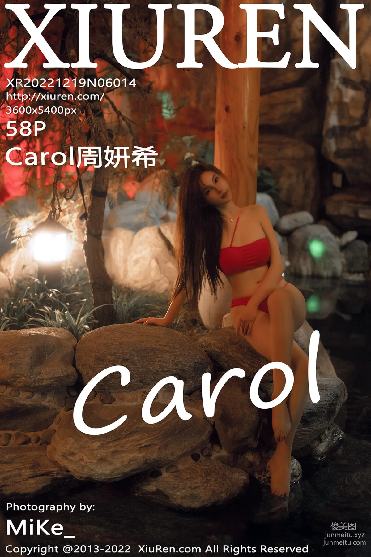 [Xiuren秀人網]2022.12.19 NO.6014 Carol周妍希 59