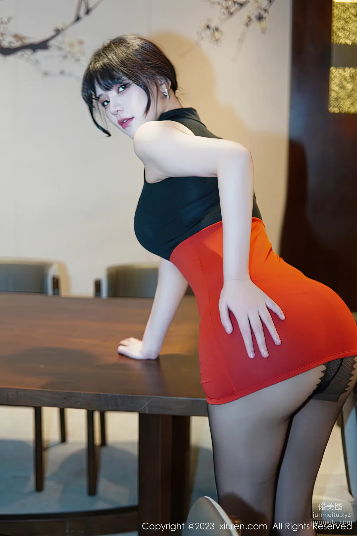 [Xiuren秀人網]2023.01.03 NO.6075 桃桃子 21
