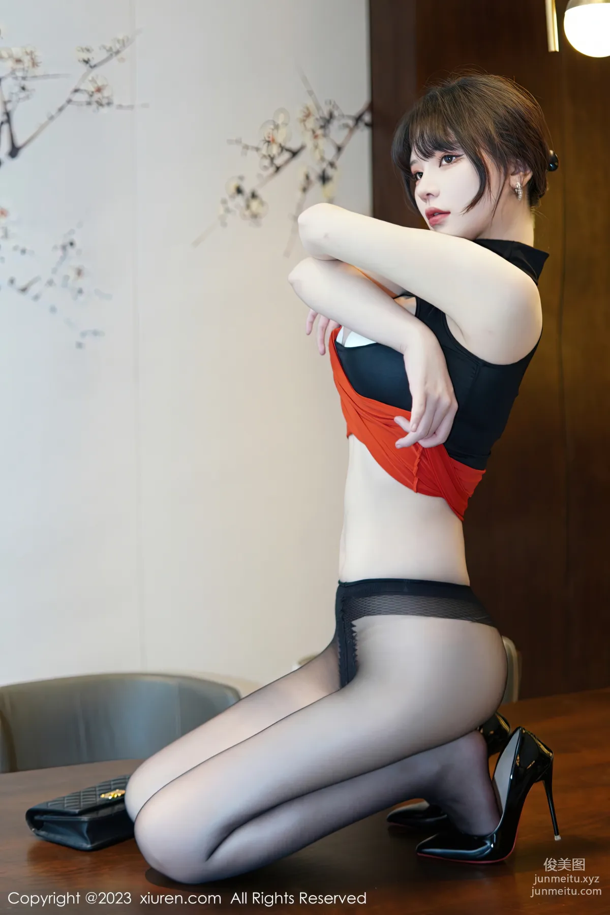 [Xiuren秀人網]2023.01.03 NO.6075 桃桃子 37