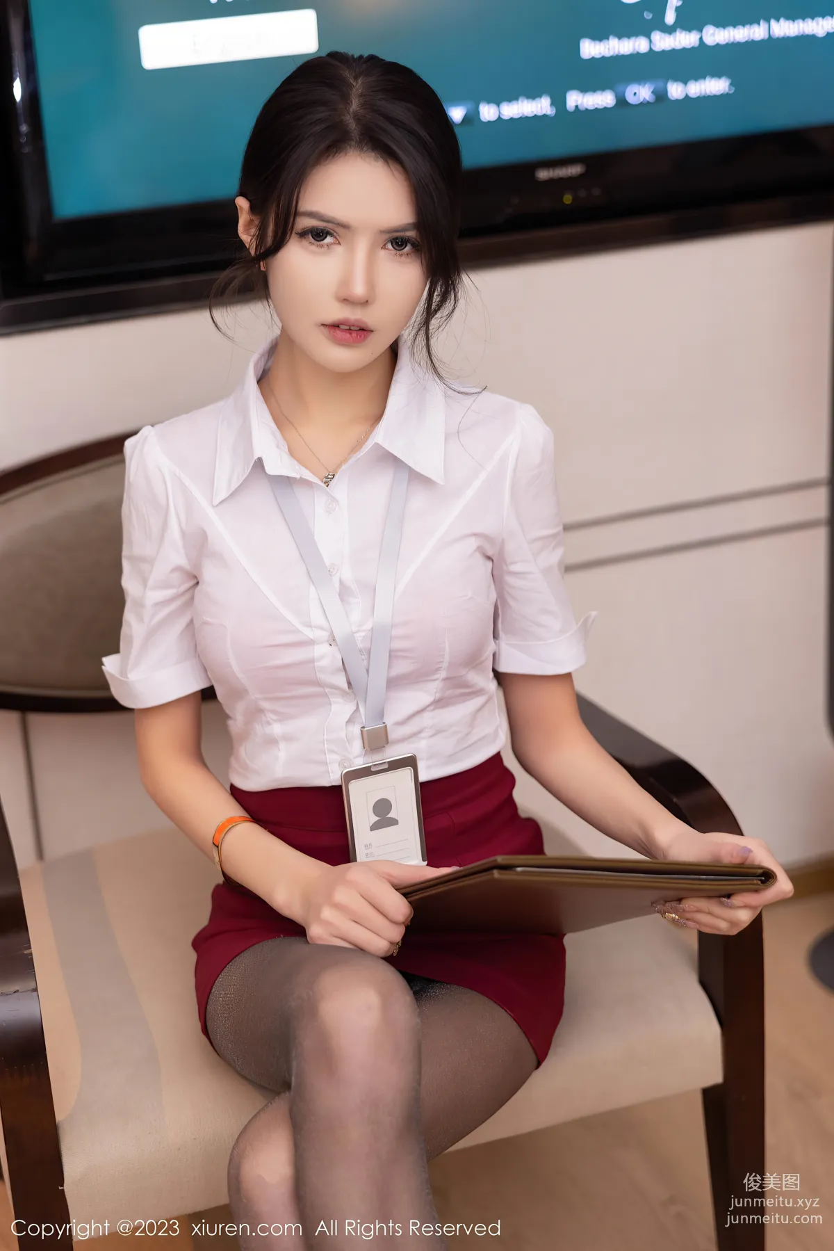 [Xiuren秀人網]2023.02.08 NO.6232 媛媛醬belle 4