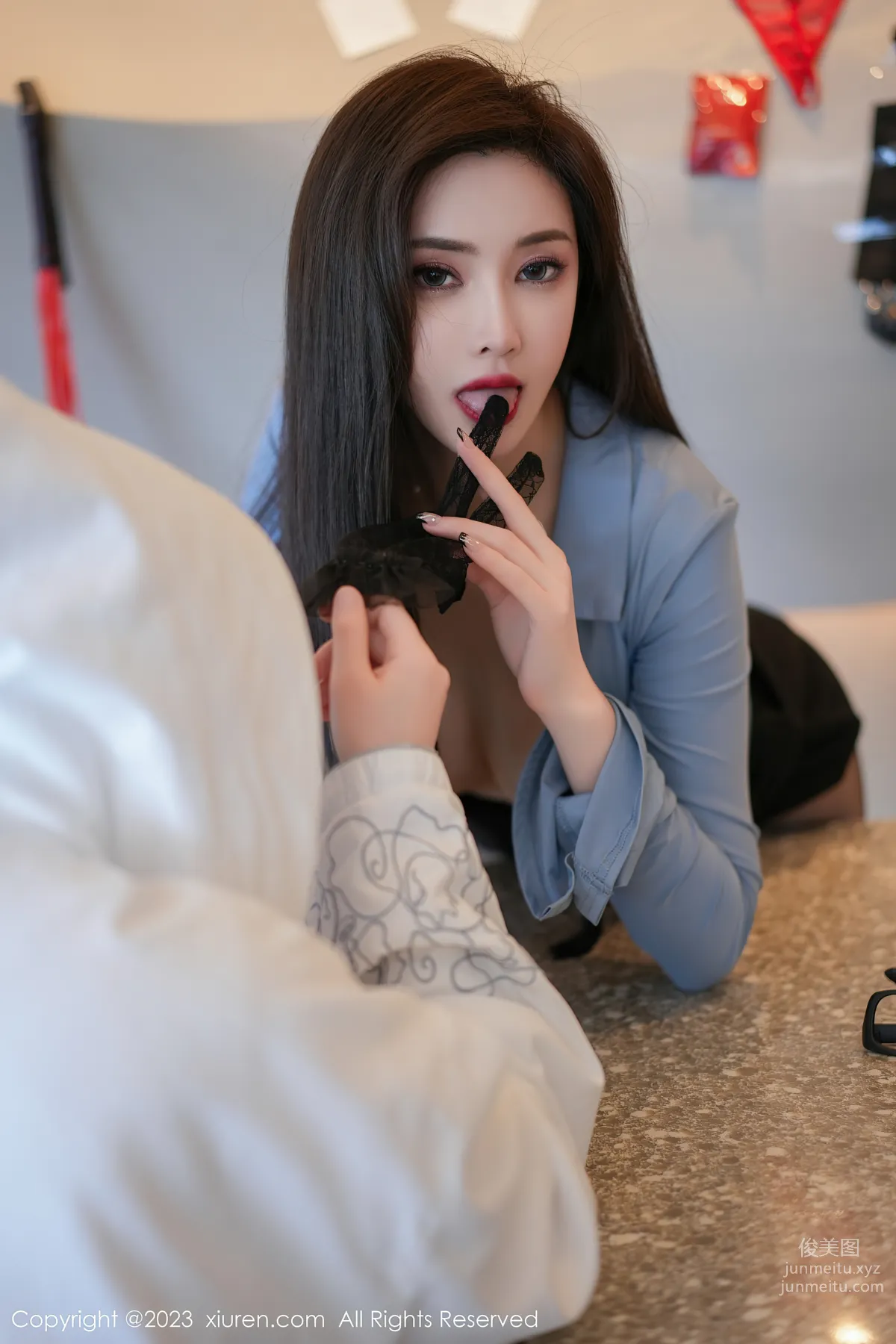 [XiuRen秀人網] 2023.07.18 NO.7095 Carol周妍希 黑絲 30